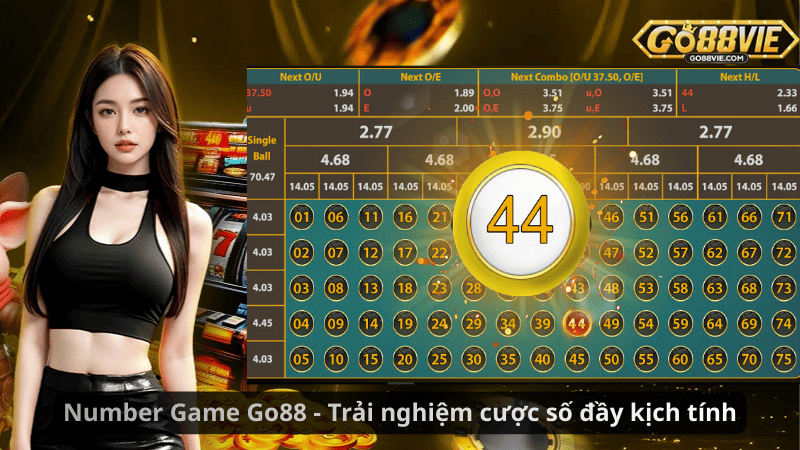 Number Game Go88 - Trải nghiệm cược số đầy kịch tính