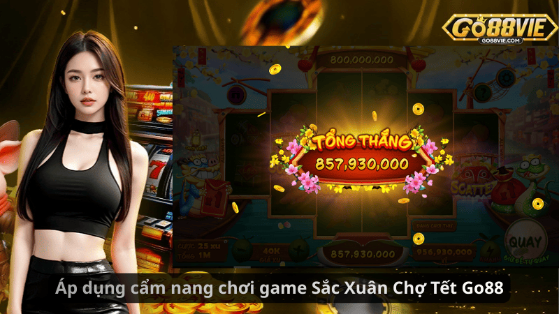 Áp dụng cẩm nang chơi game Sắc Xuân Chợ Tết Go88