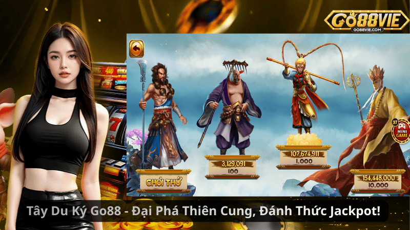 Tây Du Ký Go88 – Đại Phá Thiên Cung, Đánh Thức Jackpot! 