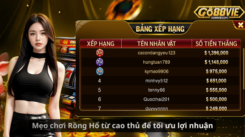 Mẹo chơi Rồng Hổ từ cao thủ để tối ưu lợi nhuận